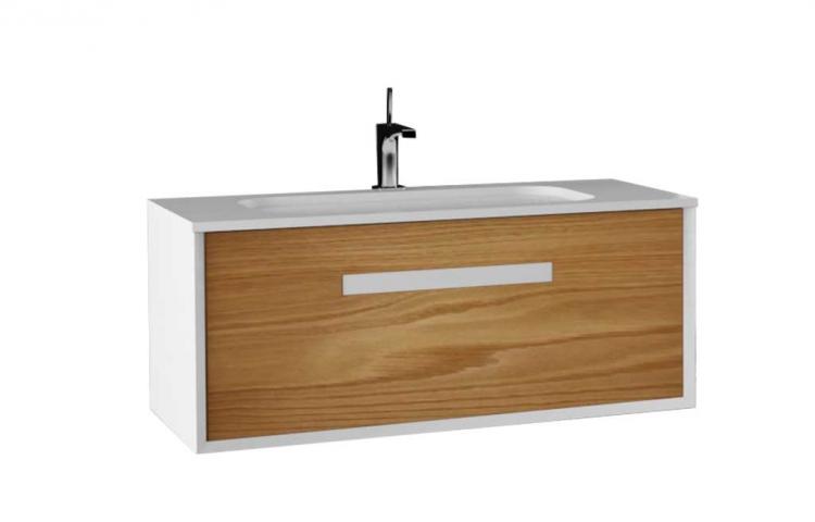 Долен шкаф Бергамо за мивка 80 см - Мебели за баня