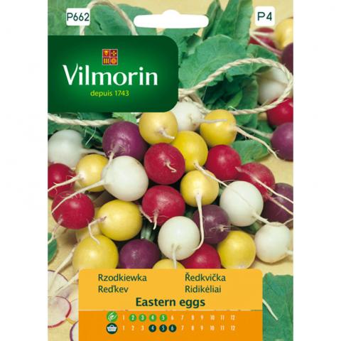 Репички - микс цветове - Вилморин - Семена за плодове и зеленчуци