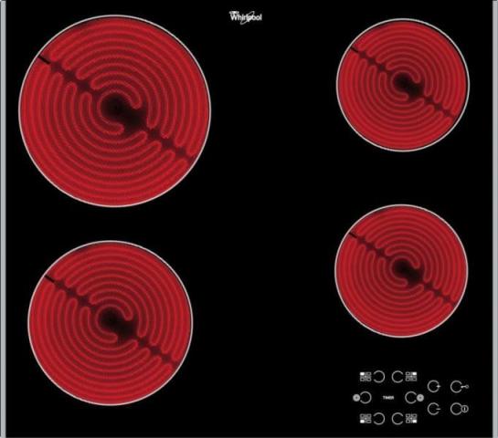 Плот за вграждане WHIRLPOOL AKT 8090/NE, 4нагр.зони - Плотове за вграждане