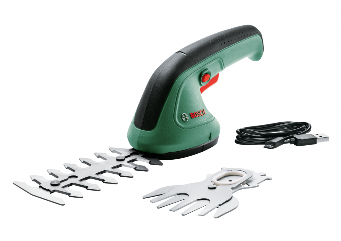 Акумулаторна ножица за трева и храсти Bosch EasyShear - Акумулаторни градински инструменти