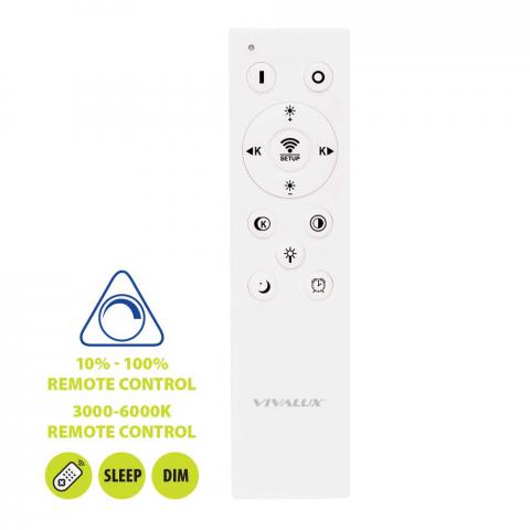 LED плафон Andromeda 230 V черен, снимка 3 - Плафони