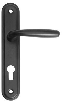 Дръжка Yale цял шилд 70мм за секретен ключ черен мат - Дръжки