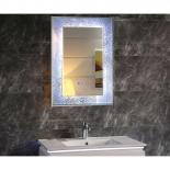 Огледало за баня с LED осветл. 60х90 см