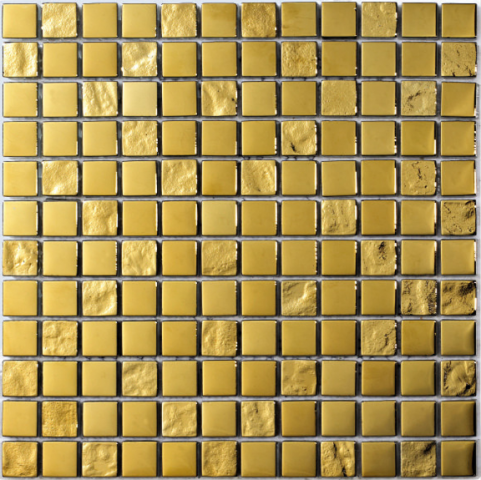 Мозайка Luxury Gold 30x30 - Стъклено-каменни