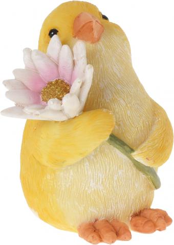 Пиленце с цвете 7см - Великденска украса