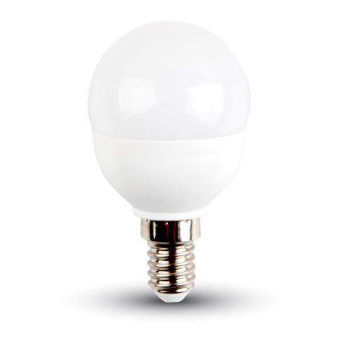 LED лампа Е14 6W P45 4500K - Лед крушки е14