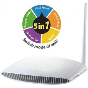 Безжичен рутер Edimax BR-6228NS V3 150 Mbps, 5 в 1 - Аксесоари за компютри и периферия