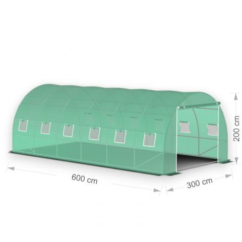 Оранжерия 600x300x200 см, снимка 2 - Оранжерии