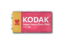 Цинкова батерия Kodak Super Heavy Duty 9V 1бр. Фолио