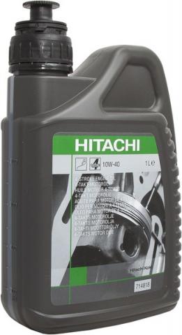 Масло четиритактово Hitachi 1 л, 10W-40 - За четиритактови двигатели