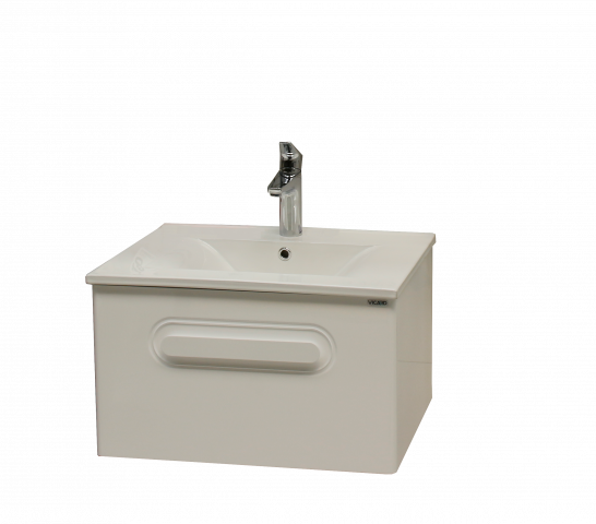 Долен шкаф Помпей с мивка 60 см - Мебели за баня