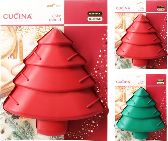 Форма за печене Елха силикон - Коледни артикули