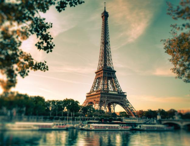 Картина Eiffel Tower 60x80 см - Картини и рамки