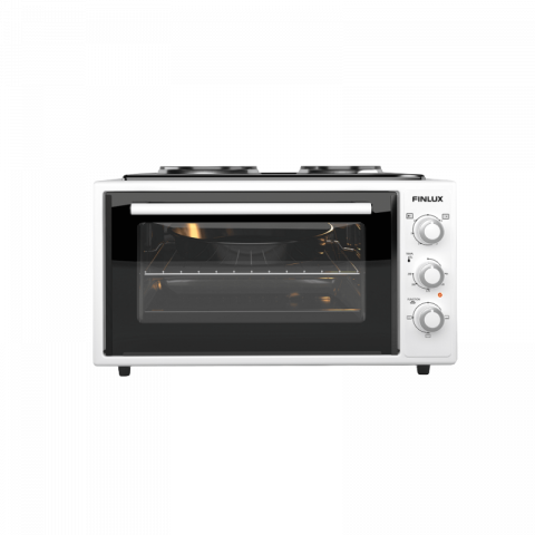 Малка готварска печка Finlux FMC-4524WF бяла - Малки готварски печки
