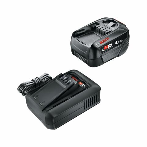 Стартов сет Bosch PBA батерия 18V 4Ah + зарядно AL 18V-44, снимка 2 - Батерии и зарядни устройства