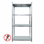 Стелаж 180х90х40 см 4х100 кг поцинкован