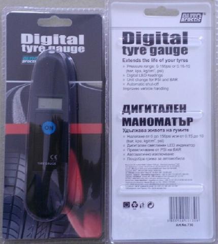 Дигитален манометър - Тестери, измервателни уреди