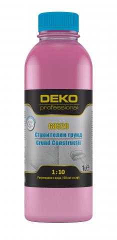 Грунд Deko Professional 1 л - Грунд за бои за стени