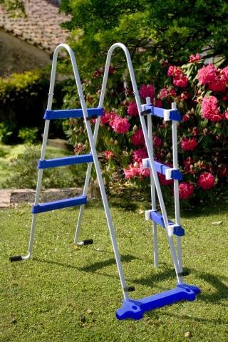 Кръгъл  басейн ф460х120см, снимка 3 - Надуваеми басейни