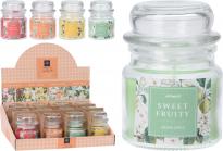 Свещ в буркан Sweet fruity 6,2x8,3 см