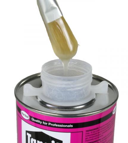 TANGIT лепило за твърдо PVC 250 г с четка, снимка 3 - Лепила за pvc