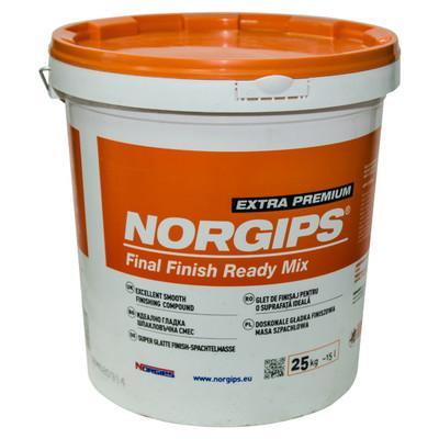 Norgips Final Finish Ready Mix 25 кg - Фугопълнители