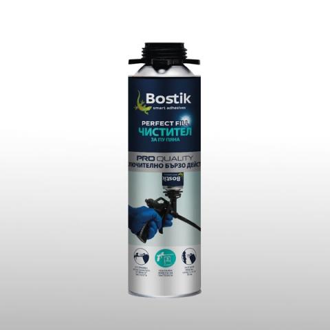 Чистител за пистолети и пяна Bostik 500 мл - PU пени