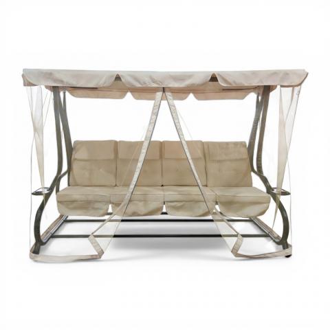 Люлка четириместна 220x122x167 см AirRelax - Метални люлки