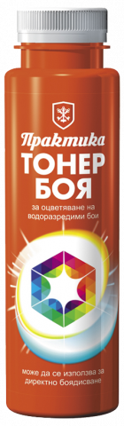Тонираща боя Практика 250 мл рубин - Оцветители за бои за стени