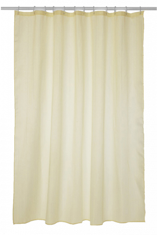Завеса за баня беж 180х200 - Текстилни завеси