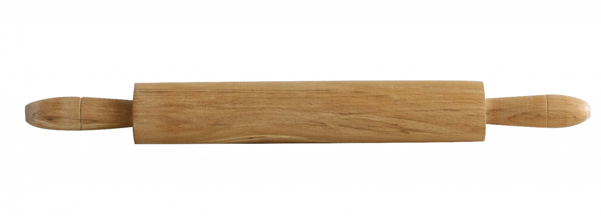 Точилка дебела дървена 40 см - Аксесоари за готвене