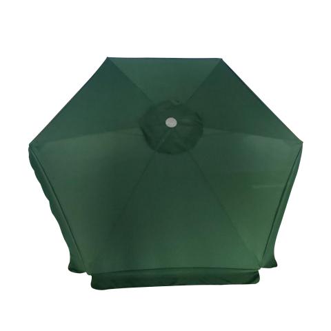 Градински чадър, зелен, снимка 2 - Градински чадъри