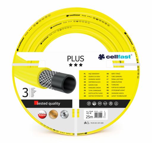 Градински маркуч Cellfast Plus
1/2" 25м - Маркучи на ролка