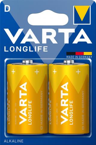 Батерии Varta Longlife C 2бр - Батерии