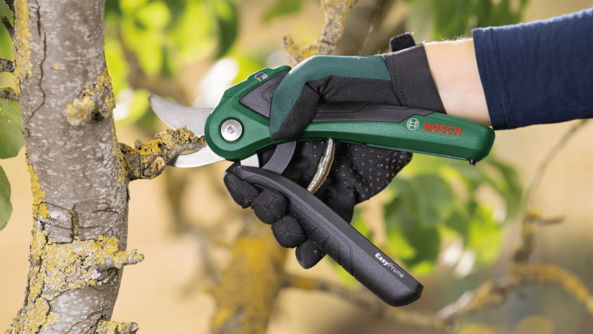 Акумулаторна градинска ножица Bosch EasyPrune, снимка 5 - Акумулаторни градински инструменти