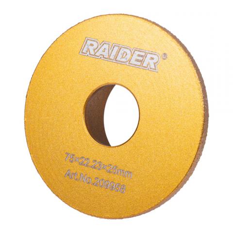 Диамантен диск Raider полукръгло шлайфане 25 мм - Дискове за бормашина и ъглошлайф
