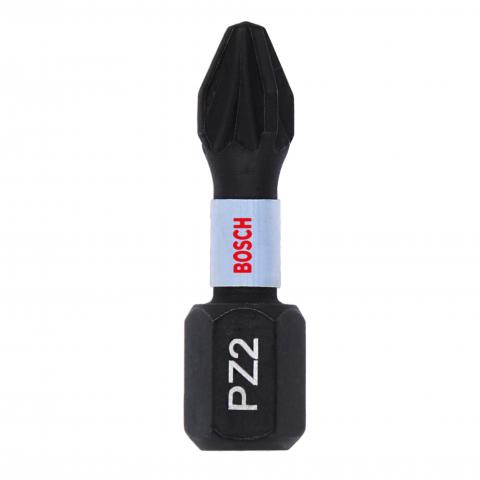 Комплект битове Impact Control PZ2 25 мм Bosch 2 бр., снимка 2 - Битове