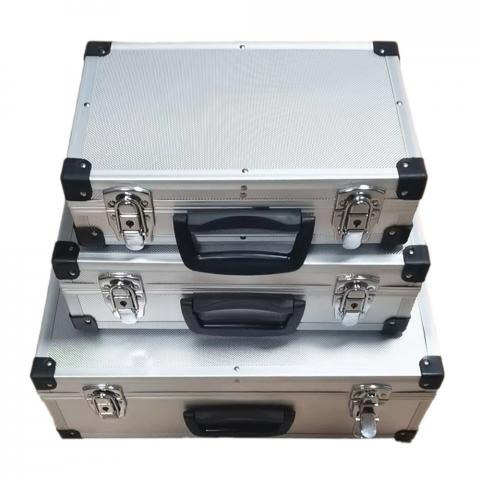 Алуминиев куфар 46х33х16 см, снимка 2 - Куфари за инструменти