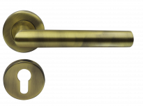 Дръжка Condi с кръгла розетка м.101 секр. ключ античен месинг
