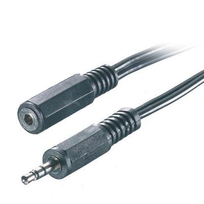 Аудио кабел 3,5 мм жак- гнездо 3.5мм 19368 Vivanco 1.5м - Кабели и адаптери тв & аудио