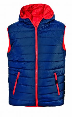 Мъжки елек Speedy Vest син/червен XXL - Елеци