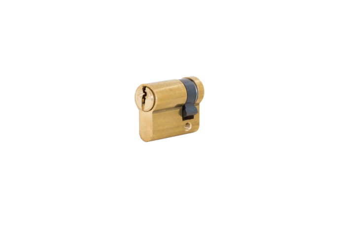 Ключалка едностранна L40 10/30 БДС, никел - Патрони