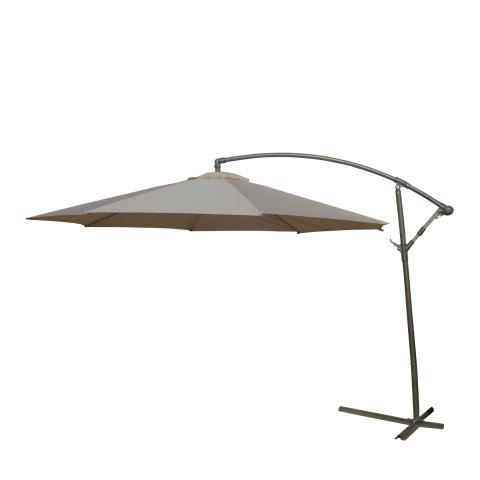 Градински чадър кафяв Ф300 - Камбана чадъри