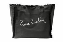 Плажна чанта Pierre Cardin 41х16х37 см тъмносива