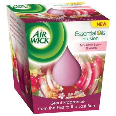 Свещ Air Wick Горски плодове - Свещи