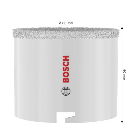 Боркорона Bosch BS 83 мм, снимка 3 - Боркорони за керамика, зидария и камък