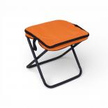 Къмпинг табуретка 2 в 1 оранжева
