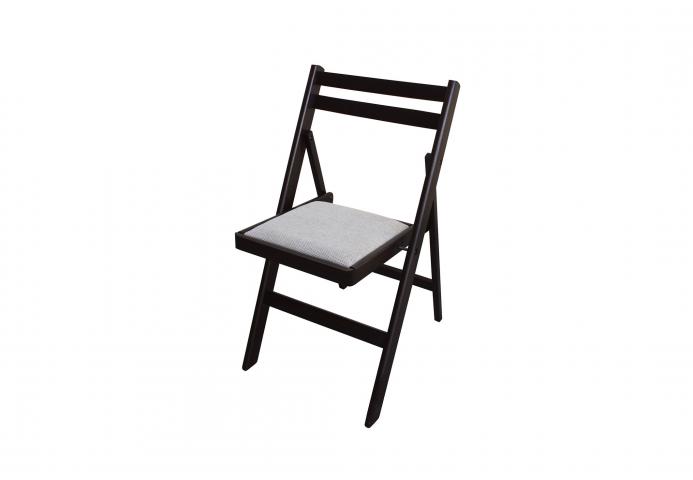 Сгъваем стол с тапицерия венге - Столове