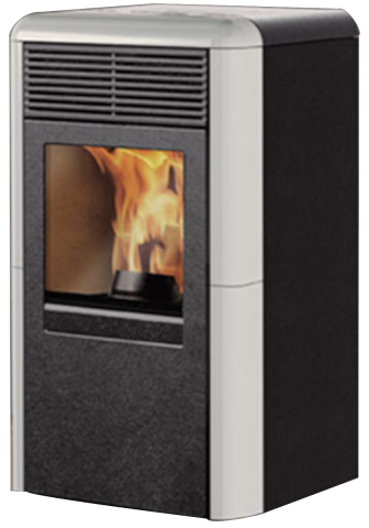 Пелетна камина Point  Plus 8 kW - Камини на пелети