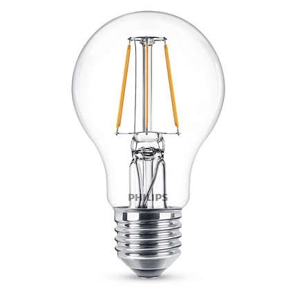 Philips LED Filament лампа E27 A60, 4.3-40W , 470Lm, WW - Лед крушки е27